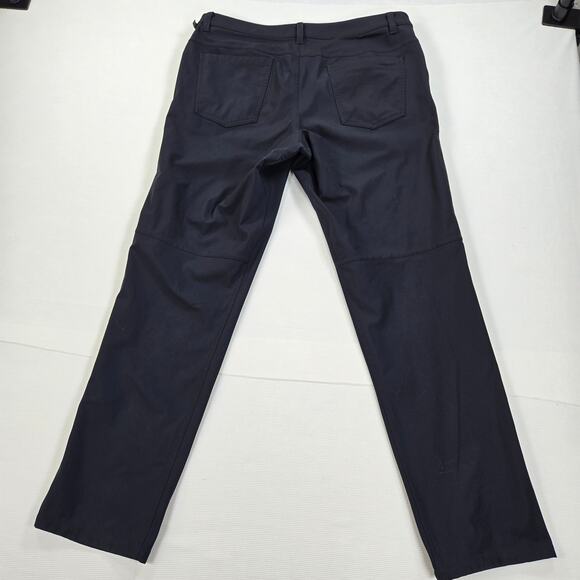 Lululemon ABC Classic Fit Pants in Black Men's Size 34 - Picture 7 of 9